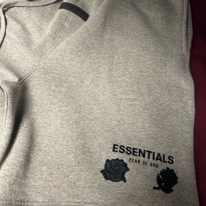 ESSENTIALS Fear of God, Foreign Rose collab  Grey Shorts